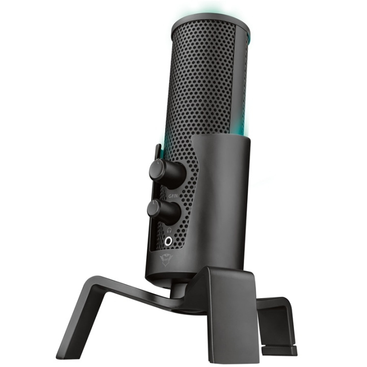 GXT 258 Furu 4-i-1 strømmemikrofon i gruppen Datautstyr / Datamaskin Tilbehør / Mikrofoner hos TP E-commerce Nordic AB (38-90471)