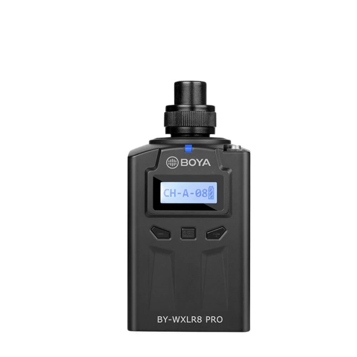 BOYA Sändare Trådlös XLR BY-WXLR8 Pro i gruppen Elektronikk / Lyd & Bilde / Håndholdte mikrofoner hos TP E-commerce Nordic AB (38-90565)