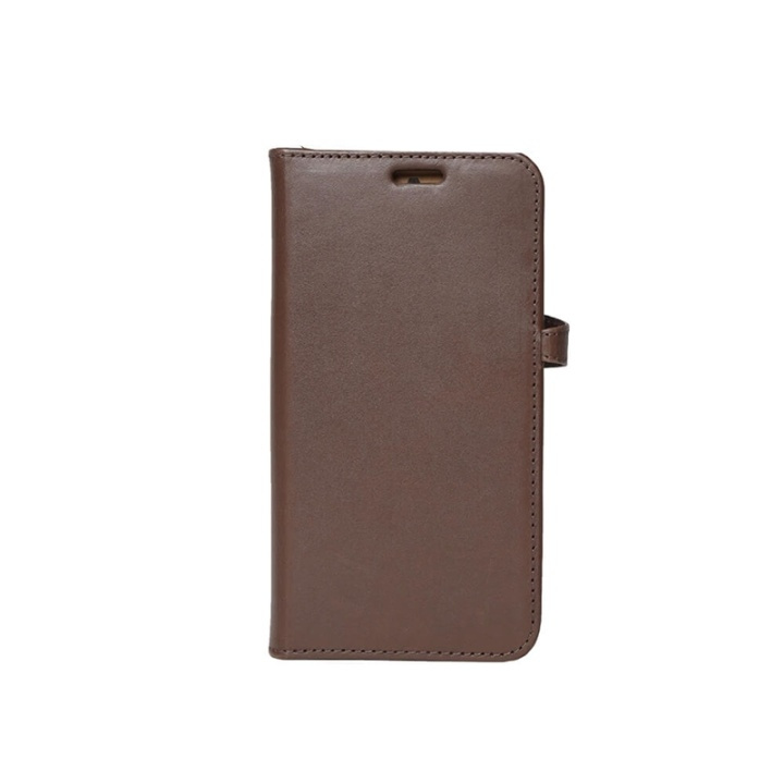 Buffalo Lommebokveske iPhone 12 / 12 Pro Brun i gruppen SMARTTELEFON & NETTBRETT / Mobilbeskyttelse / Apple / iPhone 12 / Flippdeksel hos TP E-commerce Nordic AB (38-90576)