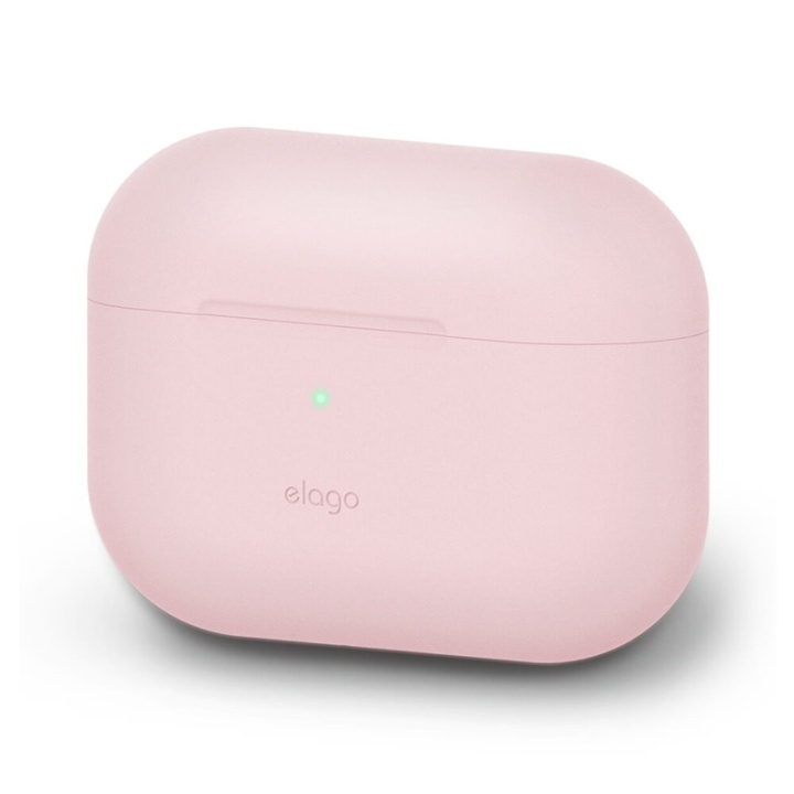 elago Etui for Airpod Pro Silikon Rosa i gruppen Elektronikk / Lyd & Bilde / Hodetelefoner & Tilbehør / Tilbehør hos TP E-commerce Nordic AB (38-90627)