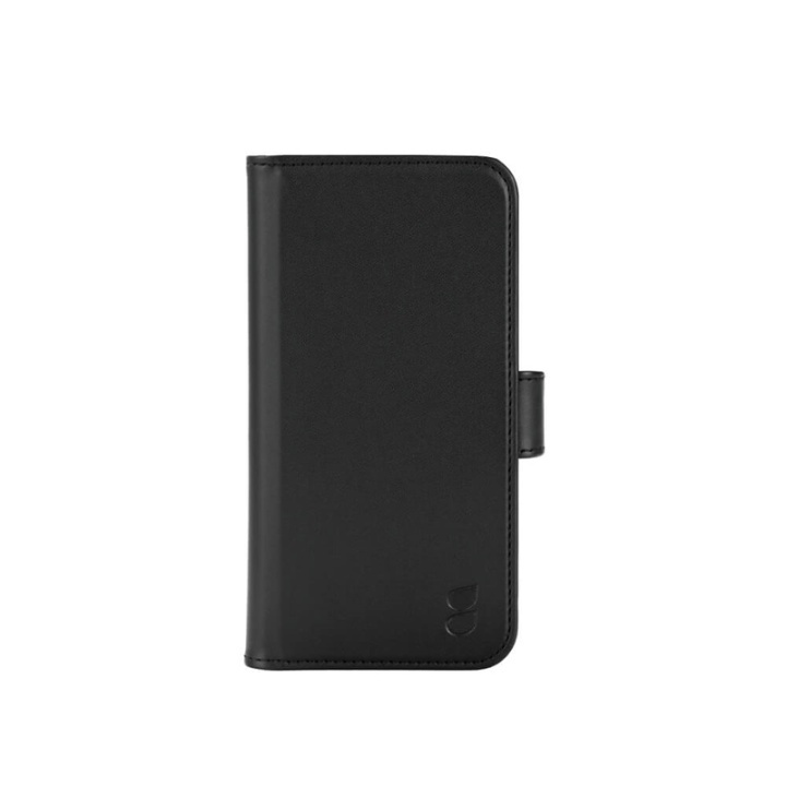 Gear Lommebokdeksel Svart - iPhone 12/12 Pro i gruppen SMARTTELEFON & NETTBRETT / Mobilbeskyttelse / Apple / iPhone 12 / Flippdeksel hos TP E-commerce Nordic AB (38-90673)
