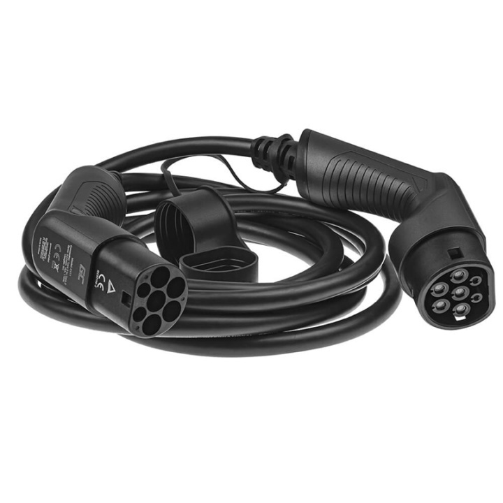 greencell EV Cable Type2 11kW 5m i gruppen Bil / Elbil hos TP E-commerce Nordic AB (38-90693)
