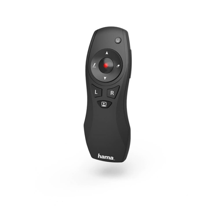 Hama Wireless Presenter X-Pointer 6-in-1 Svart i gruppen Datautstyr / Datamaskin Tilbehør / Annet hos TP E-commerce Nordic AB (38-90716)