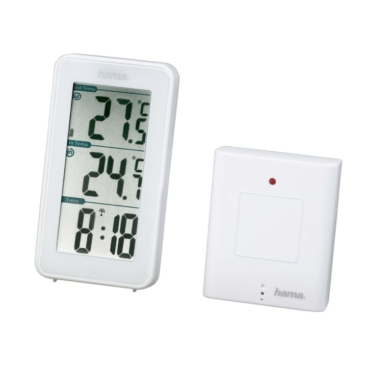 Hama Väderstation EWS-152 Vit i gruppen HJEM, HUS OG HAGE / Vifter og klimaprodukter / Termometre og værstasjoner hos TP E-commerce Nordic AB (38-90736)