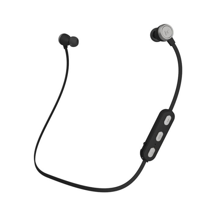 KITSOUND Øreplugger Hudson Sport In-Ear Trådløs Sølv i gruppen Elektronikk / Lyd & Bilde / Hodetelefoner & Tilbehør / Hodetelefoner hos TP E-commerce Nordic AB (38-90929)