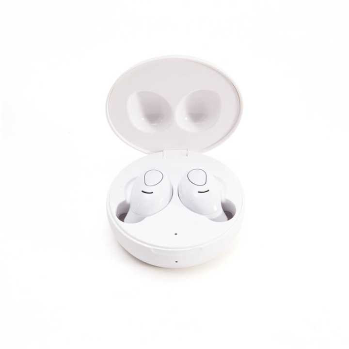 LEDWOOD Hörlur i9 TWS True Wireless In-Ear Vit Mic i gruppen Elektronikk / Lyd & Bilde / Hodetelefoner & Tilbehør / Hodetelefoner hos TP E-commerce Nordic AB (38-90955)
