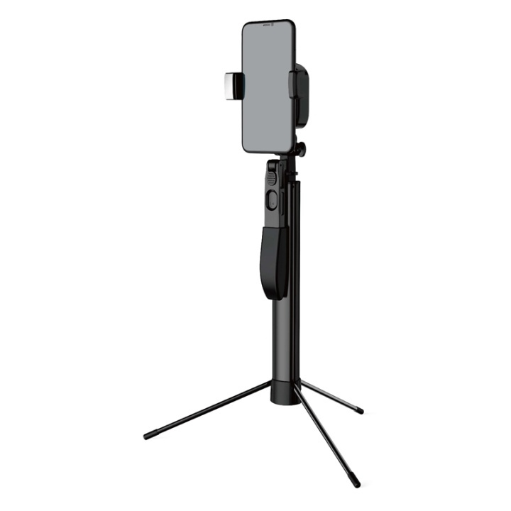 North Fotostativ for Mobil (Youtube/Insta/TikTok) 30-110cm Inkl Lys og Fjernkontroll i gruppen SMARTTELEFON & NETTBRETT / Annet tilbehør / Dokking, stativ & holdere hos TP E-commerce Nordic AB (38-91023)