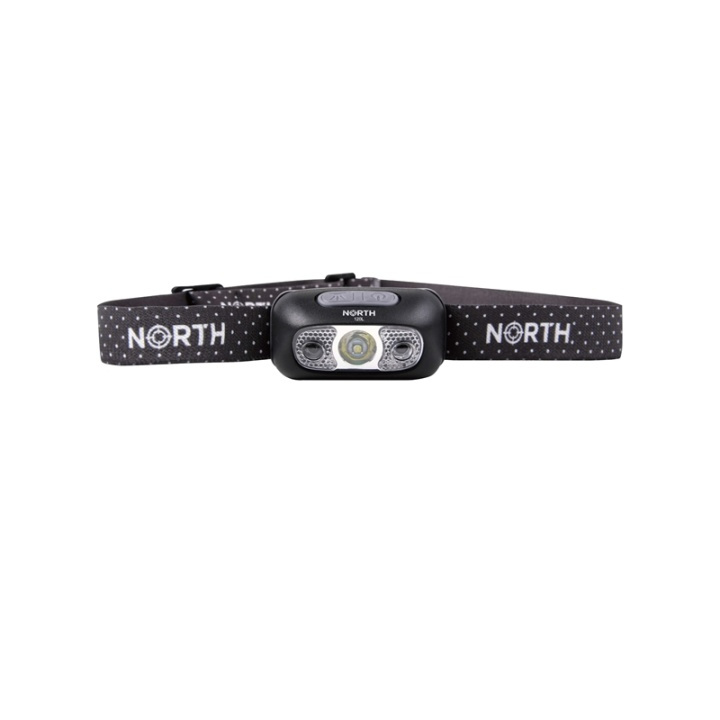 NORTH Hodelykt 120 Lumen Svart ca 65m Sensorkontroll i gruppen SPORT, FRITID & HOBBY / Lommelykter og hodelykter / Hodelykter hos TP E-commerce Nordic AB (38-91026)