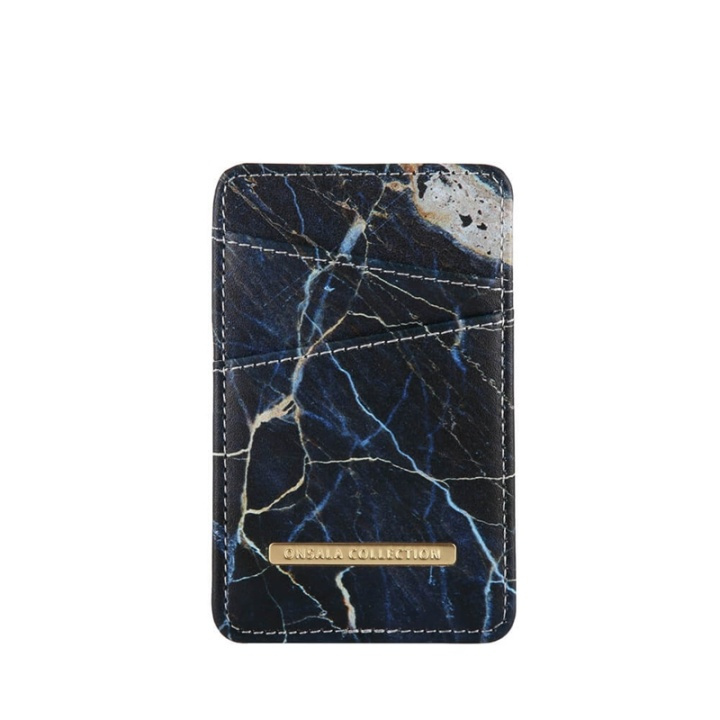 Onsala COLLECTION Kortfodral Black Galaxy Marble Universal 2 Kortplatser i gruppen SMARTTELEFON & NETTBRETT / Annet tilbehør / Annet hos TP E-commerce Nordic AB (38-91044)