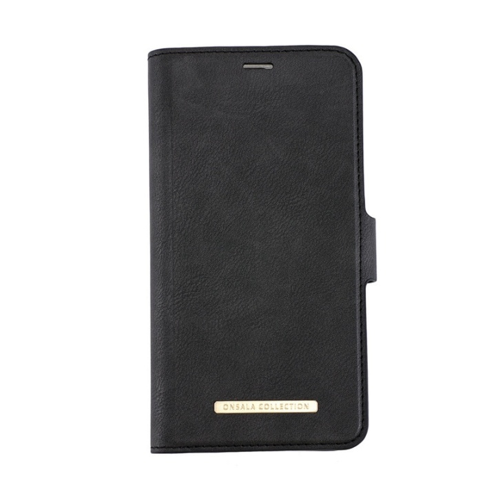 Onsala COLLECTION Mobilfodral Midnight Black iPhone 12 Pro Max i gruppen SMARTTELEFON & NETTBRETT / Mobilbeskyttelse / Apple / iPhone 12 Pro / Flippdeksel hos TP E-commerce Nordic AB (38-91067)