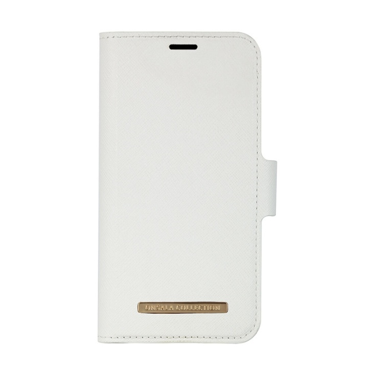 ONSALA Lommebokveske iPhone 12 Mini Saffiano White i gruppen SMARTTELEFON & NETTBRETT / Mobilbeskyttelse / Apple / iPhone 12 Mini / Flippdeksel hos TP E-commerce Nordic AB (38-91072)