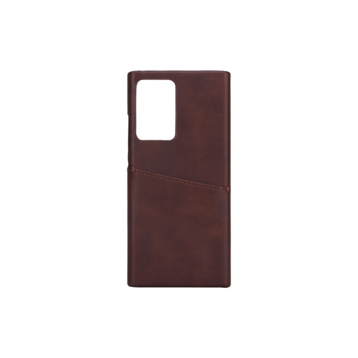 Onsala Mobilskal Brun med Kortfack Samsung Note 20 5G Ultra i gruppen SMARTTELEFON & NETTBRETT / Mobilbeskyttelse / Samsung hos TP E-commerce Nordic AB (38-91091)