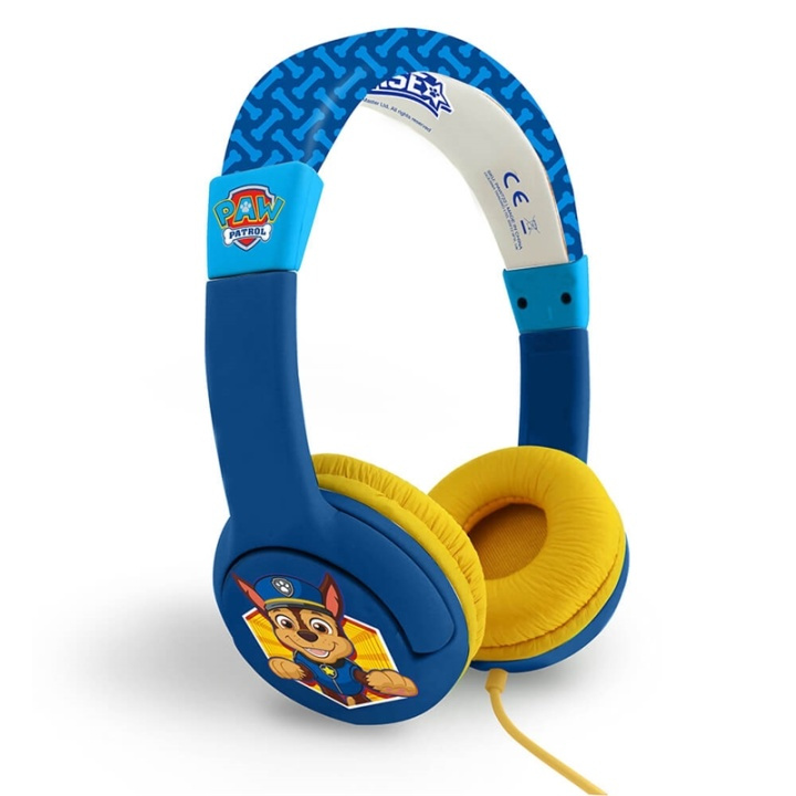 Paw Patrol Hodetelefon Junior On-Ear 85dB Chase i gruppen Elektronikk / Lyd & Bilde / Hodetelefoner & Tilbehør / Hodetelefoner hos TP E-commerce Nordic AB (38-91134)