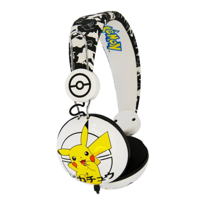 Pokemon Hovdetelefon Dome Tween On-Ear 90dB Japansk Pikachu i gruppen Elektronikk / Lyd & Bilde / Hodetelefoner & Tilbehør / Hodetelefoner hos TP E-commerce Nordic AB (38-91149)