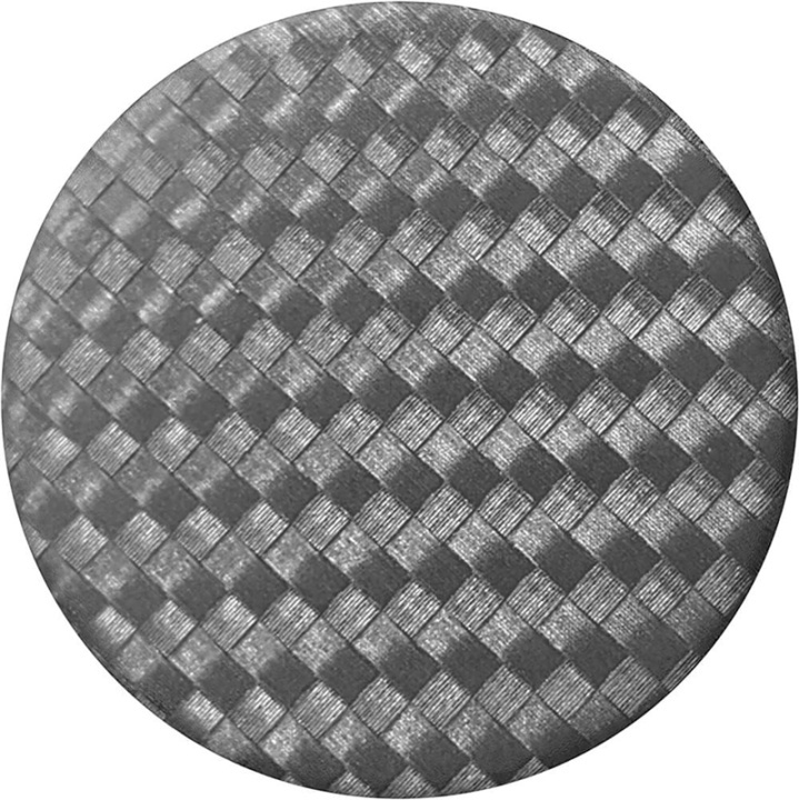 PopSockets Carbonite Weave Avtagbart Grip med Ställfunktion i gruppen SMARTTELEFON & NETTBRETT / Annet tilbehør / Popsockets hos TP E-commerce Nordic AB (38-91170)