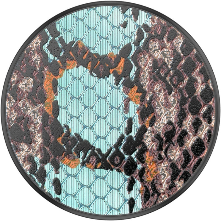 PopSockets Embossed Metal Water Snake Avtagbart Grip med Ställfunktion LUXE i gruppen SMARTTELEFON & NETTBRETT / Annet tilbehør / Popsockets hos TP E-commerce Nordic AB (38-91184)