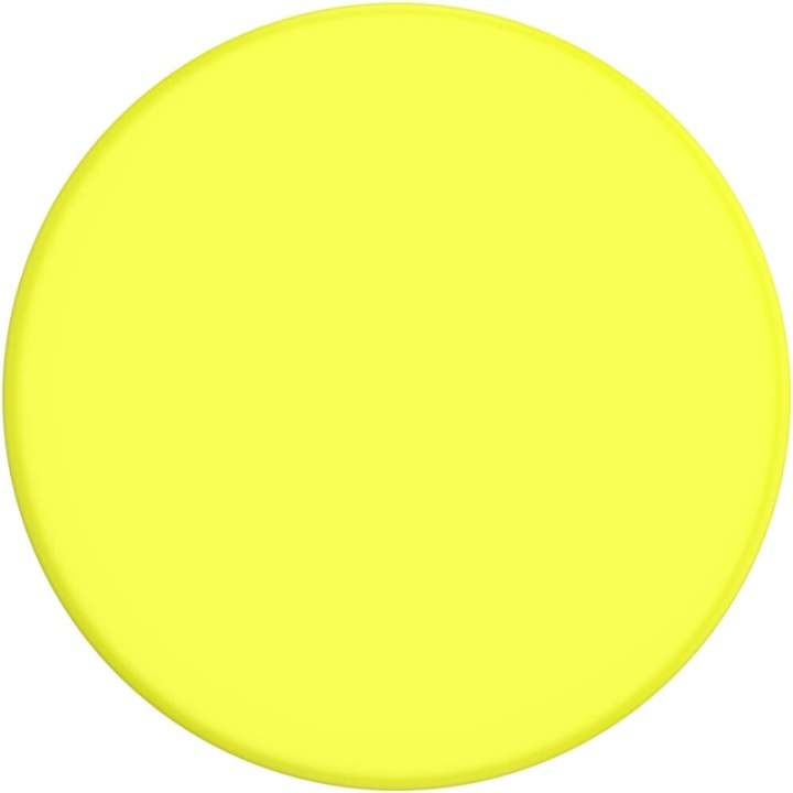 POPSOCKETS Neon Jolt Yellow Avtagbart Grip med stativfunksjon i gruppen SMARTTELEFON & NETTBRETT / Annet tilbehør / Popsockets hos TP E-commerce Nordic AB (38-91216)