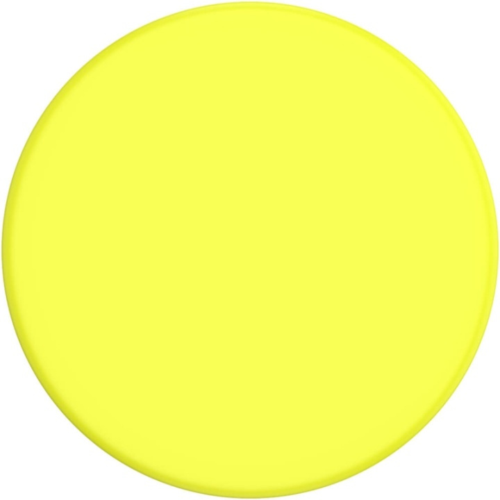 PopSockets Neon Jolt Yellow Avtagbart Grip med Ställfunktion i gruppen SMARTTELEFON & NETTBRETT / Annet tilbehør / Popsockets hos TP E-commerce Nordic AB (38-91216)