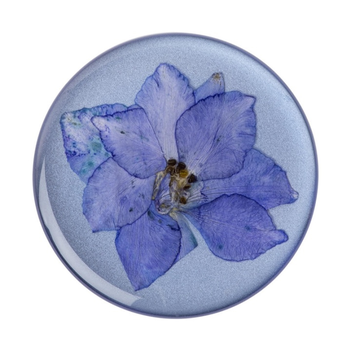 PopSockets Pressed Flower Larkspur Avtagbart Grip med Ställfunktion Premium i gruppen SMARTTELEFON & NETTBRETT / Annet tilbehør / Popsockets hos TP E-commerce Nordic AB (38-91232)