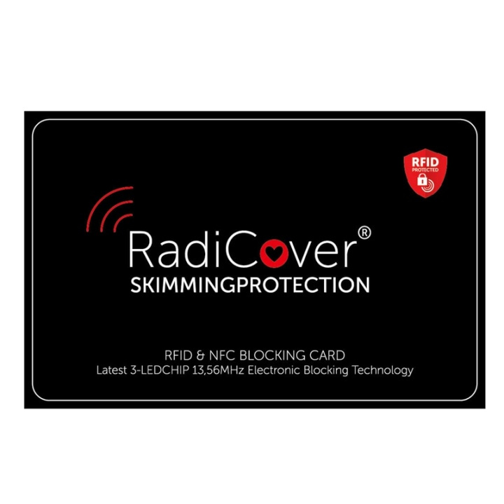 RADICOVER Skim-Block Kort 3-Led RFID NFC Skimmingsbeskyttelse i gruppen SPORT, FRITID & HOBBY / Tilbehør / RFID hos TP E-commerce Nordic AB (38-91277)