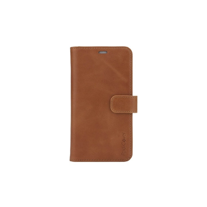 Radicover Strålningsskydd Mobilfodral Skinn iPhone 11 2in1 Magnetskal Brun i gruppen SMARTTELEFON & NETTBRETT / Mobilbeskyttelse / Apple / iPhone 11 / Flippdeksel hos TP E-commerce Nordic AB (38-91308)