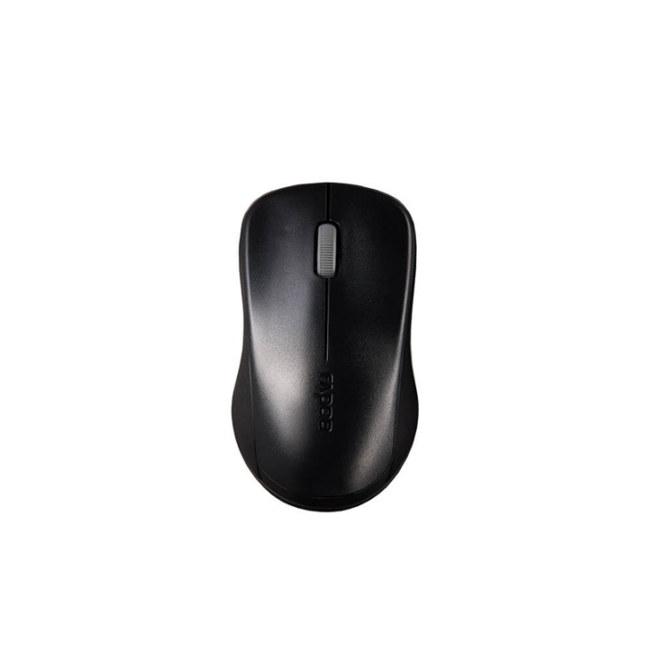 RAPOO Mouse 1620 Wireless 2.4GHz Black i gruppen Datautstyr / Mus & Tastatur / Mus / Trådløs hos TP E-commerce Nordic AB (38-91345)