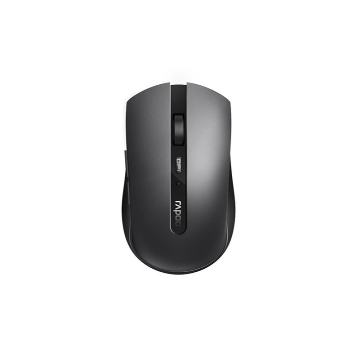 Rapoo Mouse 7200M Wireless Multi-Mode Dark Grey i gruppen Datautstyr / Mus & Tastatur / Mus / Trådløs hos TP E-commerce Nordic AB (38-91346)