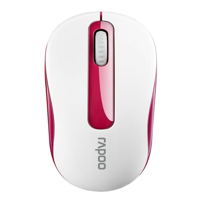 RAPOO Mouse M10 Plus Wireless 2.4GHz Red i gruppen Datautstyr / Mus & Tastatur / Mus / Trådløs hos TP E-commerce Nordic AB (38-91349)