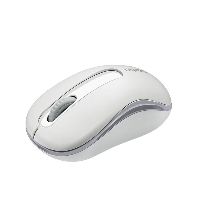 RAPOO Mouse M10 Plus Wireless 2.4GHz White i gruppen Datautstyr / Mus & Tastatur / Mus / Trådløs hos TP E-commerce Nordic AB (38-91351)