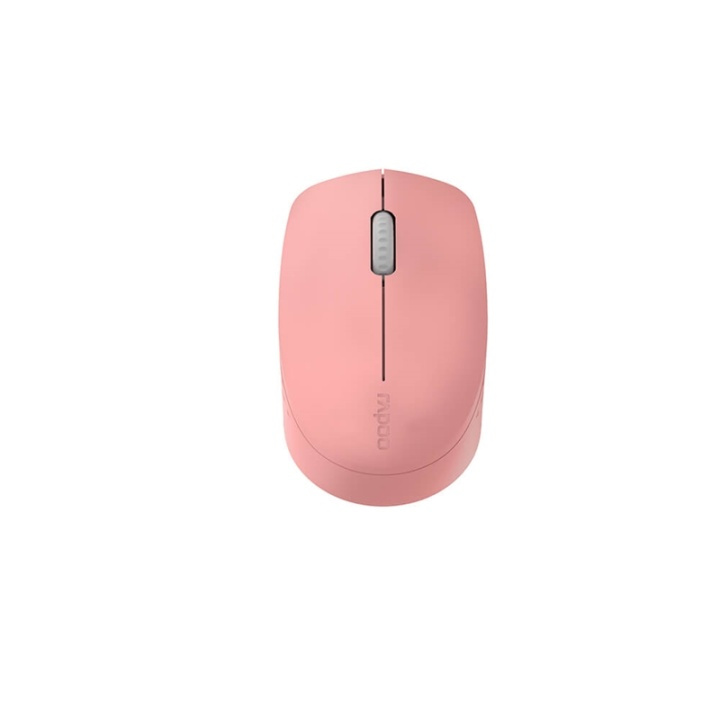 RAPOO Mouse M100 Silent Wireless Multi-Mode Pink i gruppen Datautstyr / Mus & Tastatur / Mus / Trådløs hos TP E-commerce Nordic AB (38-91355)
