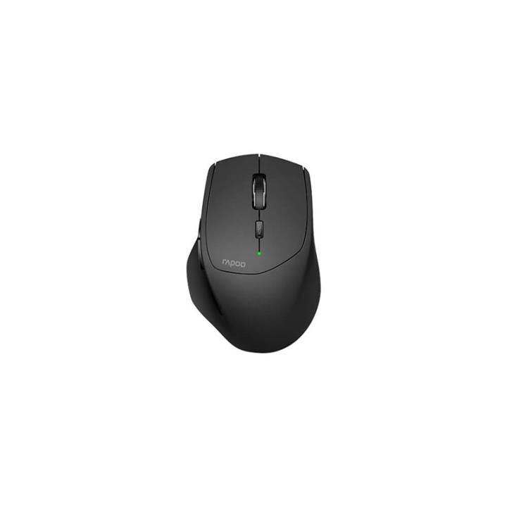 Rapoo Mouse MT550 Wireless Multi-Mode Black i gruppen Datautstyr / Mus & Tastatur / Mus / Trådløs hos TP E-commerce Nordic AB (38-91364)