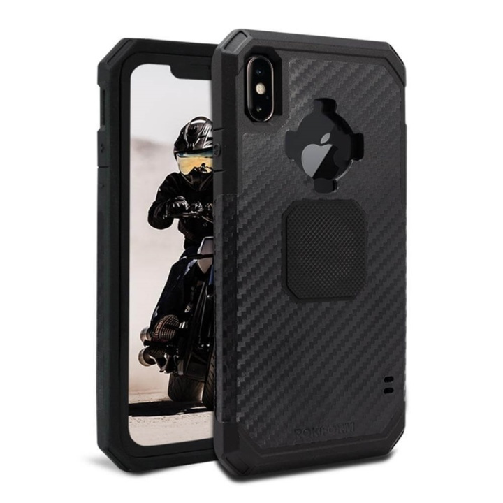 Rokform Mobildeksel Rugged Mountsystem Svart iPhone XS Max i gruppen SMARTTELEFON & NETTBRETT / Mobilbeskyttelse / Apple / iPhone XS Max / Deksel hos TP E-commerce Nordic AB (38-91393)