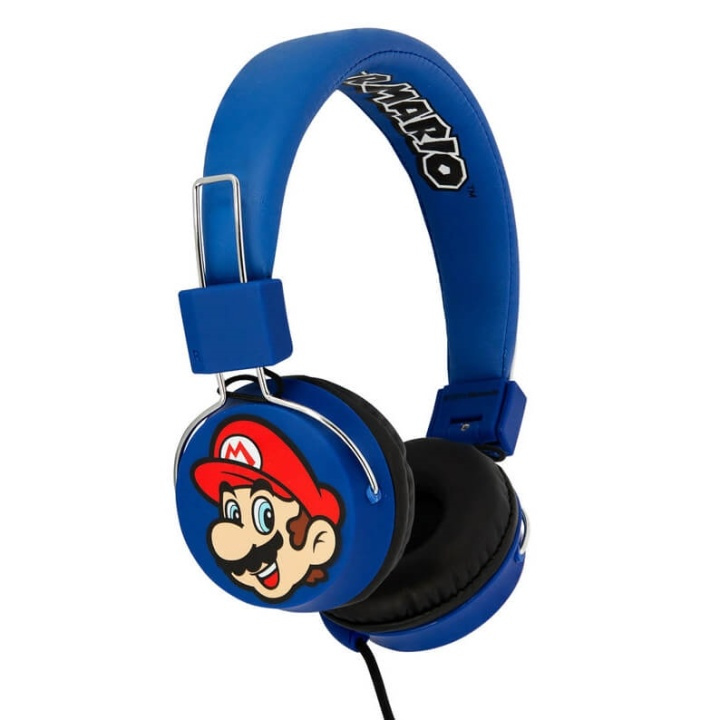 Super Mario Hodetelefon Tween On-Ear 100dB Mario & Luigi i gruppen Elektronikk / Lyd & Bilde / Hodetelefoner & Tilbehør / Hodetelefoner hos TP E-commerce Nordic AB (38-91498)