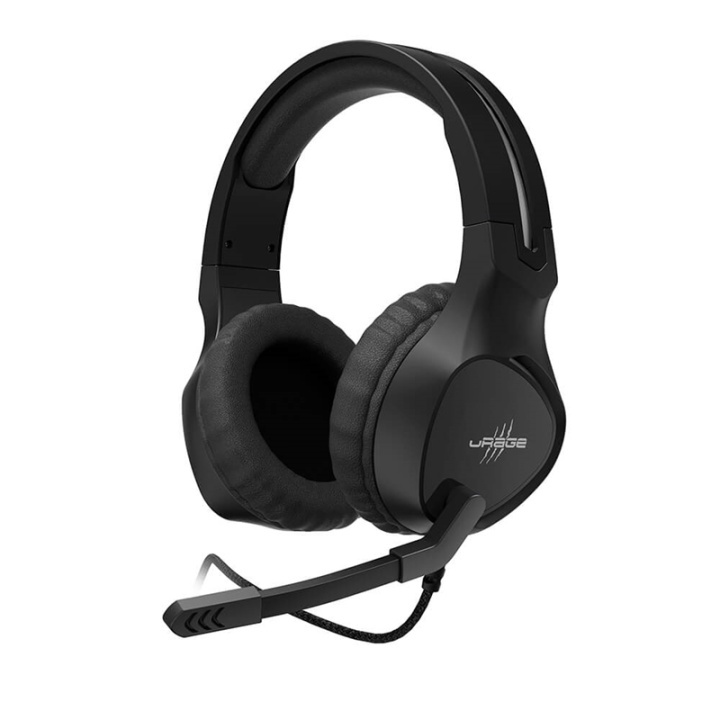 URAGE Headset Gaming SoundZ 300 Svart i gruppen Datautstyr / GAMING / Headset hos TP E-commerce Nordic AB (38-91515)