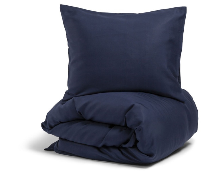 Nottingham sengesett 210x150, Satin, Navy i gruppen HJEM, HUS OG HAGE / Innredning / Sengetøy hos TP E-commerce Nordic AB (38-91599-MA)