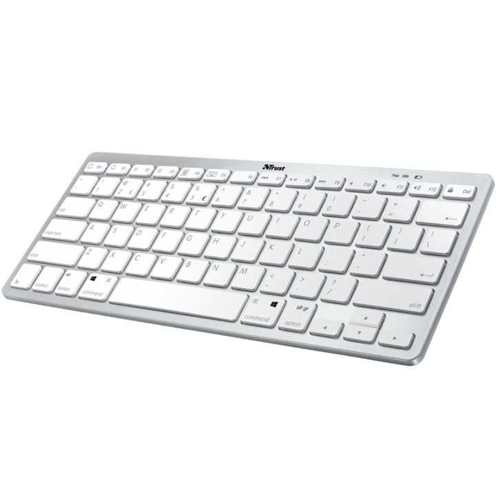 Trust Nado Wireless Keyboard Blue i gruppen Datautstyr / Mus & Tastatur / Tastatur / Trådløs hos TP E-commerce Nordic AB (38-91671)
