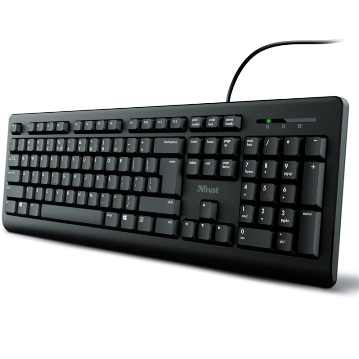 Trust Primo Keyboard Nordic layo i gruppen Datautstyr / Mus & Tastatur / Tastatur / Kablede hos TP E-commerce Nordic AB (38-91676)