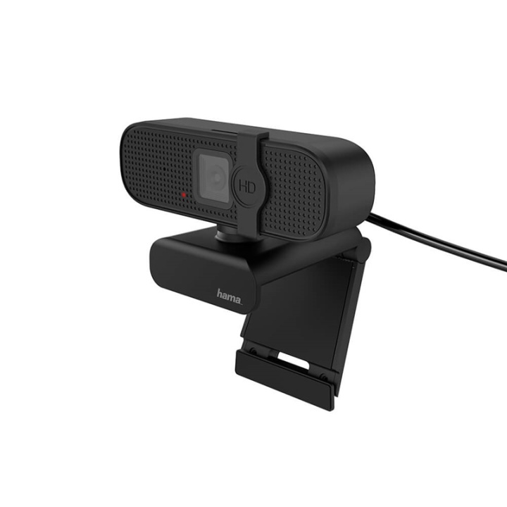 Hama Webbkamera Full HD Spy Protection 16:9 Mono Svart i gruppen Datautstyr / Datamaskin Tilbehør / Webkamera hos TP E-commerce Nordic AB (38-91808)