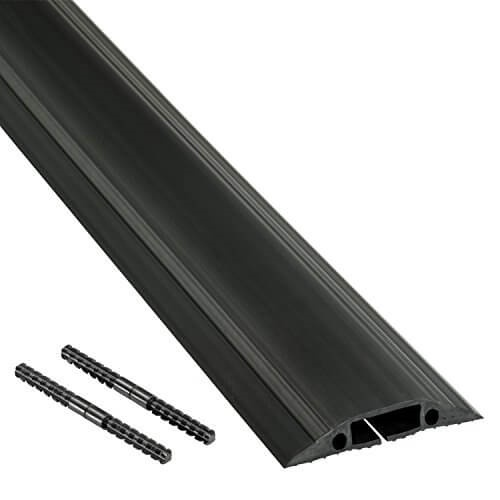 D-LINE Kabelkanal Golv PVC Pro Svart 1.8m i gruppen Elektronikk / Kabler og adaptere / Kabelhåndtering hos TP E-commerce Nordic AB (38-92069)