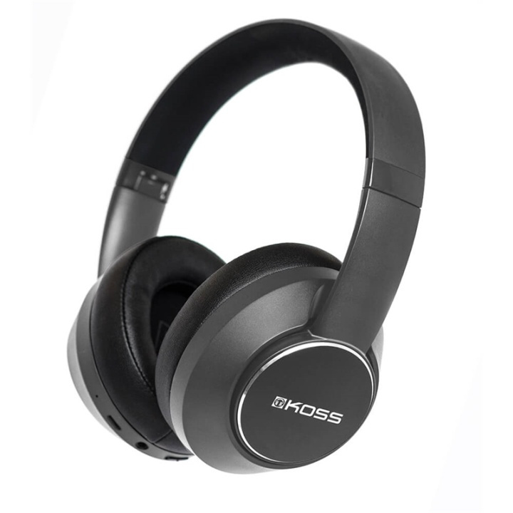 KOSS Hodetelefon BT740iQZ ANC Over-Ear Svart Mic i gruppen Elektronikk / Lyd & Bilde / Hodetelefoner & Tilbehør / Hodetelefoner hos TP E-commerce Nordic AB (38-92089)