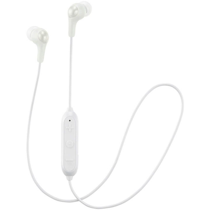 JVC Hörlur FX9BT Gumy In-Ear Trådlös Mic Vit i gruppen Elektronikk / Lyd & Bilde / Hodetelefoner & Tilbehør / Hodetelefoner hos TP E-commerce Nordic AB (38-92092)