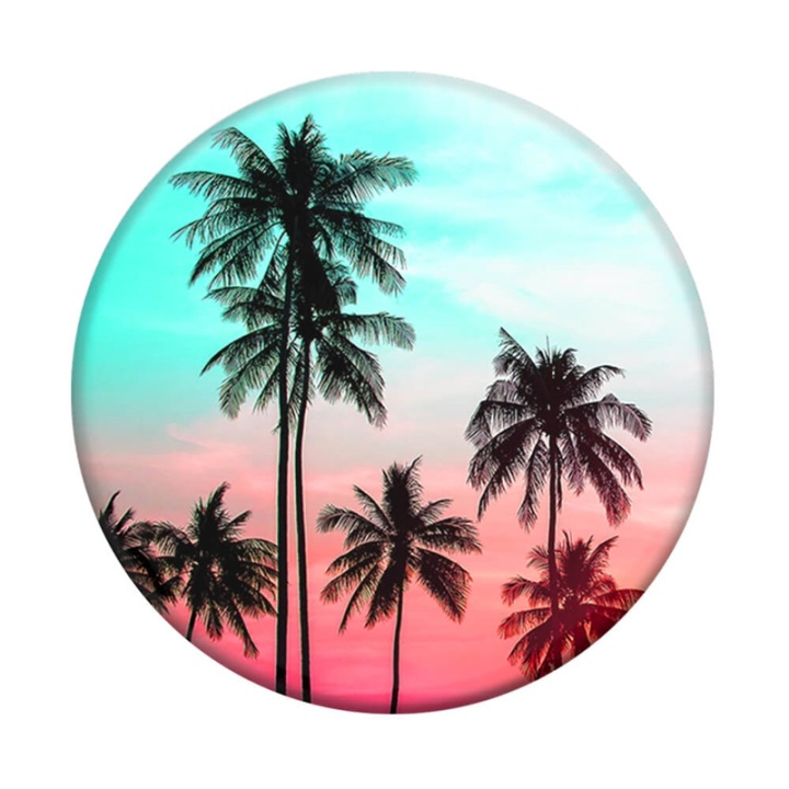PopSockets Tropical Sunset Avtagbart Grip med Ställfunktion i gruppen SMARTTELEFON & NETTBRETT / Annet tilbehør / Popsockets hos TP E-commerce Nordic AB (38-92125)