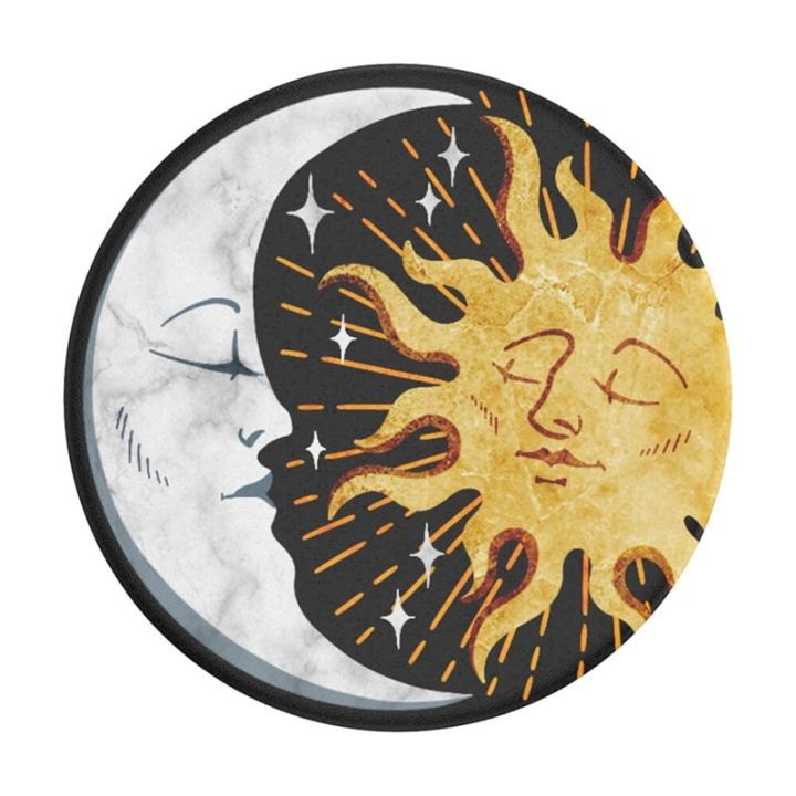PopSockets Sun and Moon Avtagbart Grip med Ställfunktion i gruppen SMARTTELEFON & NETTBRETT / Annet tilbehør / Popsockets hos TP E-commerce Nordic AB (38-92126)