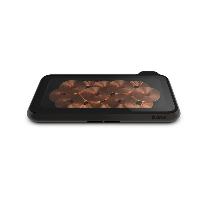 Zens Dual Bordsladdare QI Liberty 16 coils 2x15W Glass Top Edition (Apple & Samsung QC) i gruppen SMARTTELEFON & NETTBRETT / Ladere og Kabler / Trådløs lader QI hos TP E-commerce Nordic AB (38-92377)