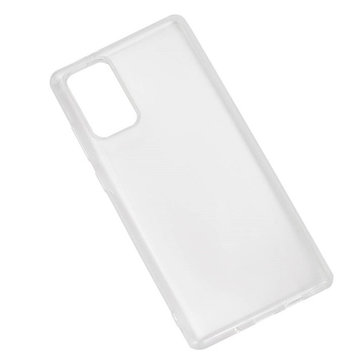 GEAR Mobildeksel TPU Transparent - Samsung Note 20 5G i gruppen SMARTTELEFON & NETTBRETT / Mobilbeskyttelse / Samsung hos TP E-commerce Nordic AB (38-92424)