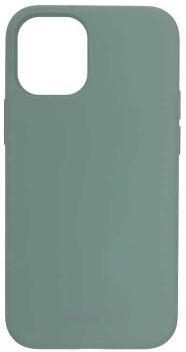 Onsala Mobildeksel Silikon Pine Green - iPhone 12 Mini i gruppen SMARTTELEFON & NETTBRETT / Mobilbeskyttelse / Apple / iPhone 12 Mini / Deksel hos TP E-commerce Nordic AB (38-92445)