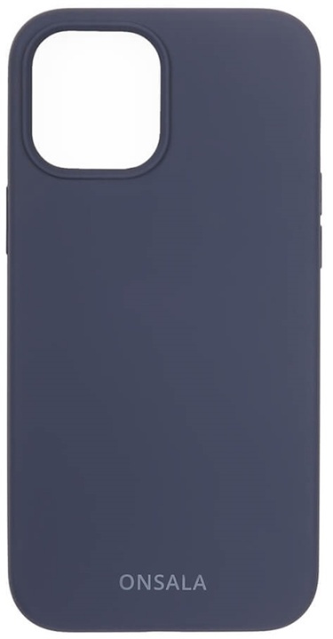 ONSALA Mobildeksel Silikon Cobalt Blue - iPhone 12 / 12 Pro i gruppen SMARTTELEFON & NETTBRETT / Mobilbeskyttelse / Apple / iPhone 12 / Deksel hos TP E-commerce Nordic AB (38-92447)