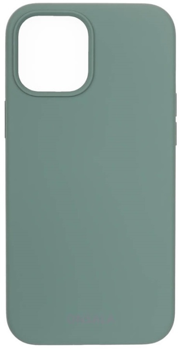 Onsala Mobildeksel Silikon Pine Green - iPhone 12/12 Pro i gruppen SMARTTELEFON & NETTBRETT / Mobilbeskyttelse / Apple / iPhone 12 / Deksel hos TP E-commerce Nordic AB (38-92449)