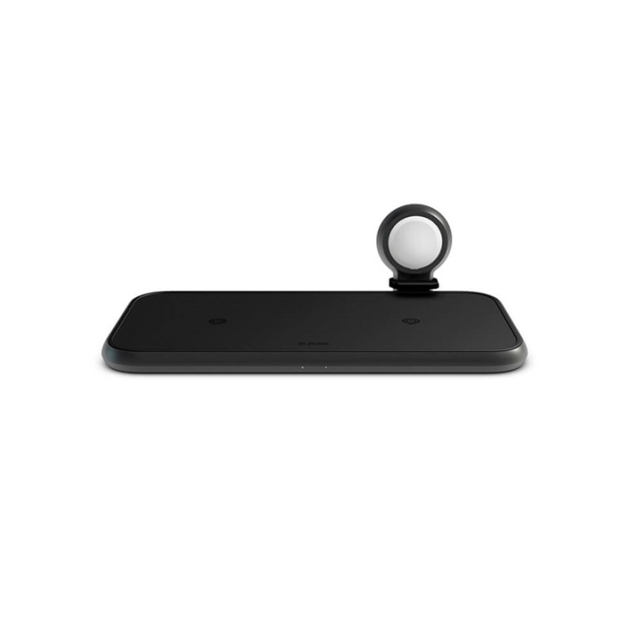 Zens 4in1 Dual Alu. Laddare QI 220V-Sladd 2x10W + 45W PD + Apple Watch Puck MFI i gruppen SMARTTELEFON & NETTBRETT / Ladere og Kabler / Trådløs lader QI hos TP E-commerce Nordic AB (38-92461)