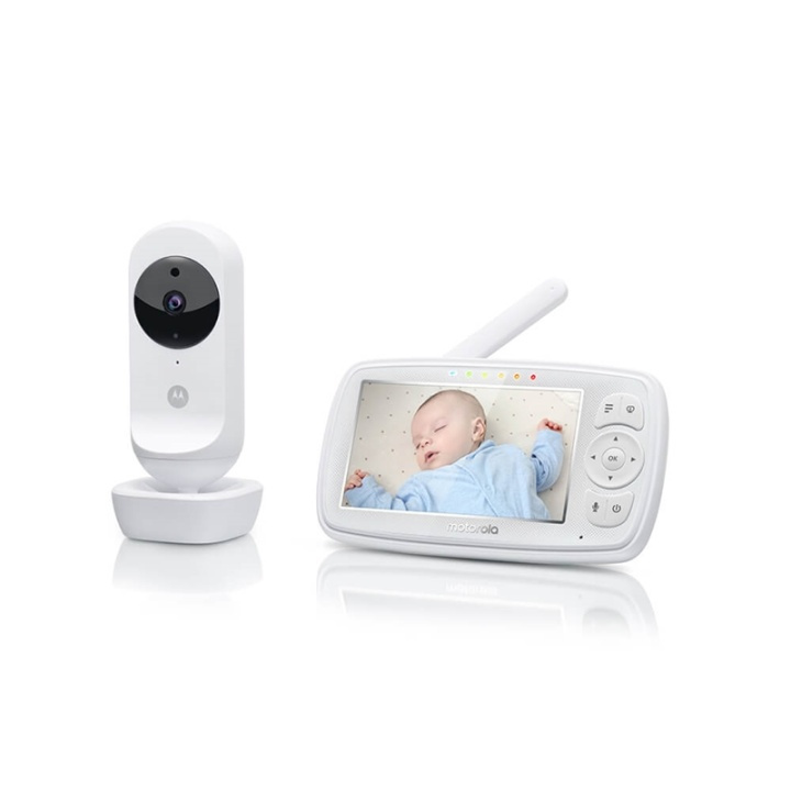 MOTOROLA Babymonitor Ease 44 Video/WIFI i gruppen LEKER, BARN OG BABY / Sikkerhet / Babymonitorer hos TP E-commerce Nordic AB (38-92472)